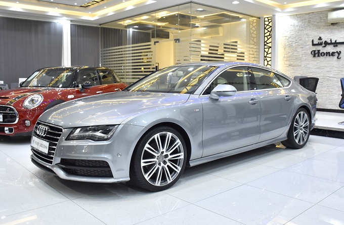 EXCELLENT DEAL for our Audi A7 S-Line ( 2013 Model ) in Silver Color GCC Specs