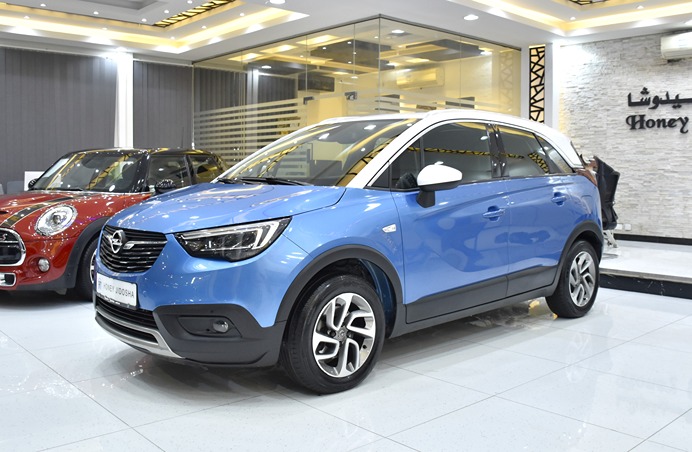 EXCELLENT DEAL for our Opel Crossland X 1.2L ( 2020 Model ) in Blue Color GCC Specs