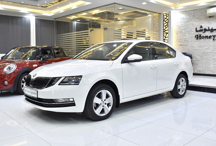 EXCELLENT DEAL for our Skoda Octavia ( 2020 Model ) in White Color GCC Specs