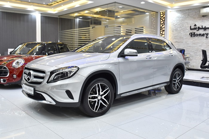 EXCELLENT DEAL for our Mercedes Benz GLA 250 4Matic ( 2017 Model ) in Silver Color GCC Specs