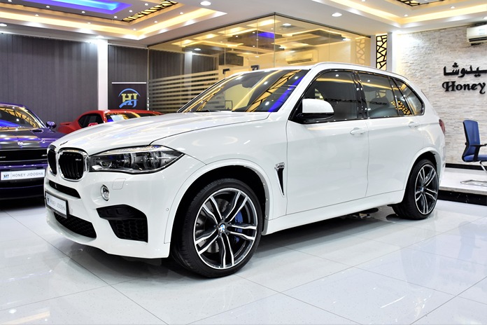 EXCELLENT DEAL for our BMW X5 M ( 2015 Model ) in White Color GCC Specs