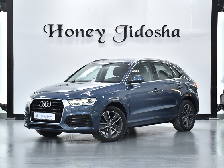 EXCELLENT DEAL for our Audi Q3 35TFSi S-Line ( 2016 Model ) in Blue Color GCC Specs