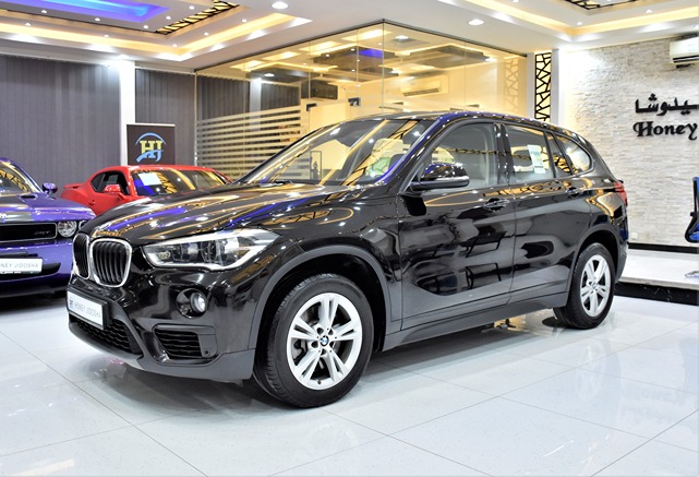 EXCELLENT DEAL for our BMW X1 sDrive20i ( 2019 Model ) in Black Color GCC Specs