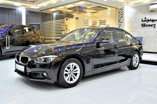 EXCELLENT DEAL for our BMW 318i ( 2018 Model ) in Black Color GCC Specs